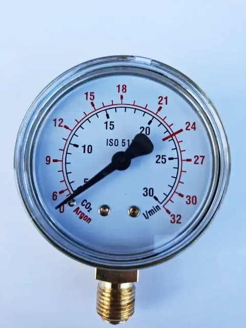 MANOMETR Ø63 0-24/32L